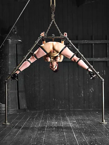 Juicy boobies babe looks all submissive and ready for gape