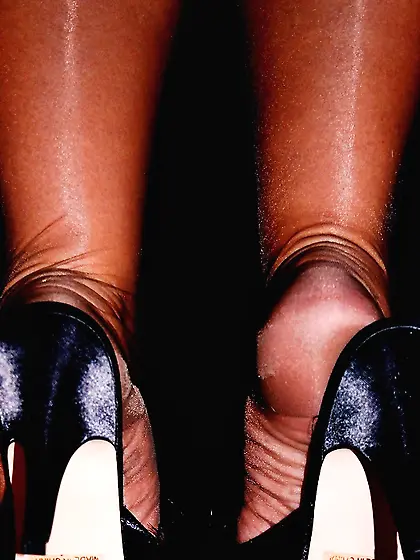 Mature amateur in stockings and retro lingerie 3