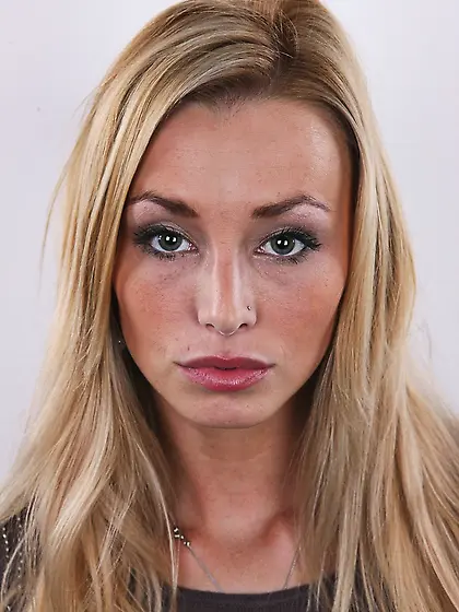 Steamy blonde body model