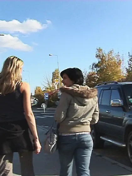 Slender brunette cute pussy