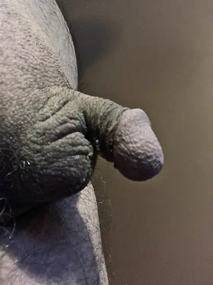Small virgin cock and balls
