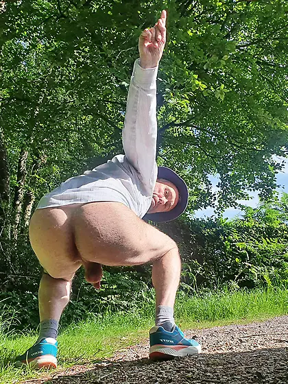 Me naked in public,  dares and nude beaches