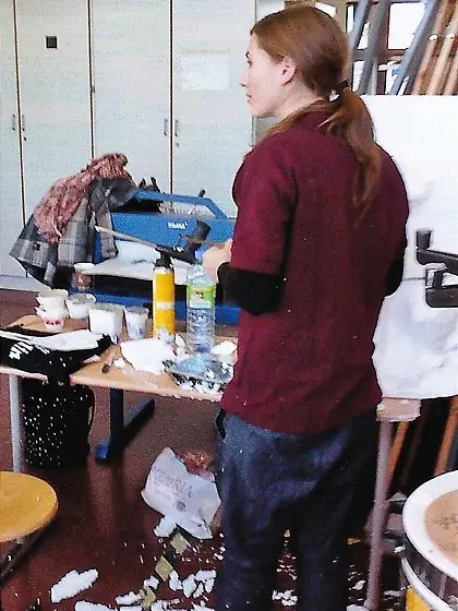 German stage sculptor Franziska Toffel at wnbr