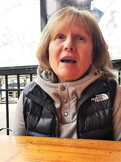 MarieRocks,  up close and personal