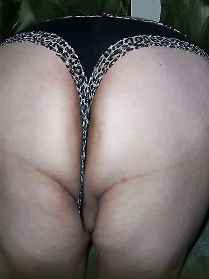 Ebony and print undies