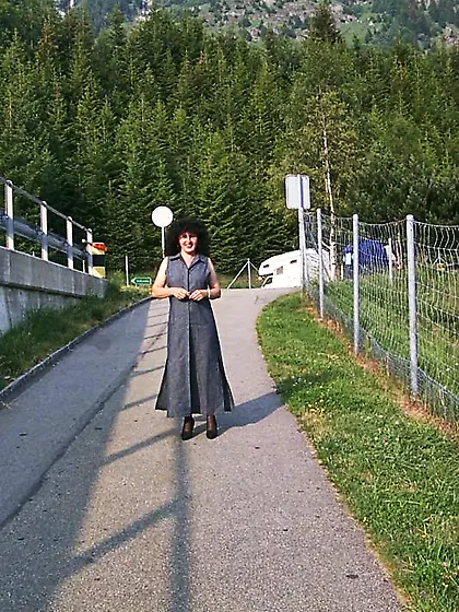 MILF German Isabel from Europe Trip To Switzerland