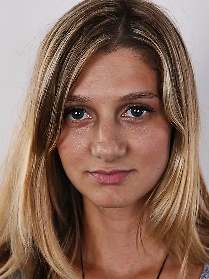 Romantic brunette slim sexy