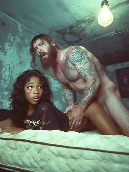 Breaking in a captive nigger