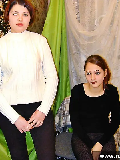 Russian teen redhead lesbians kissing