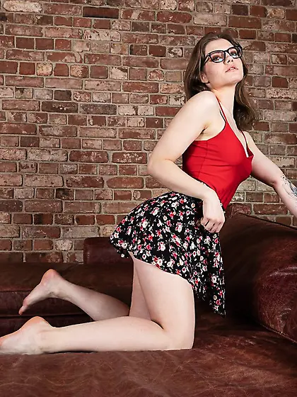 Naked teen deep throated