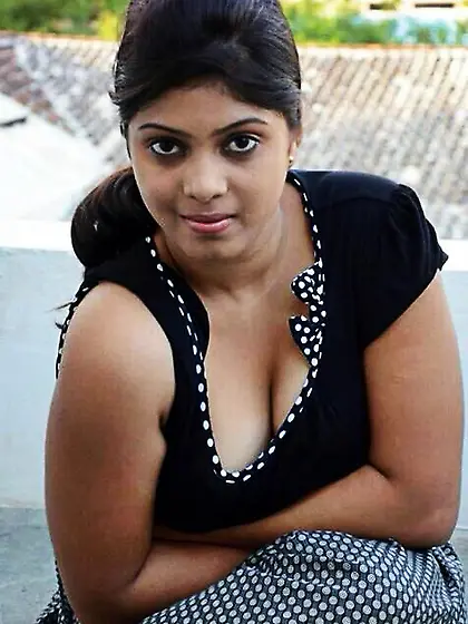 Brown Desi Cleavage