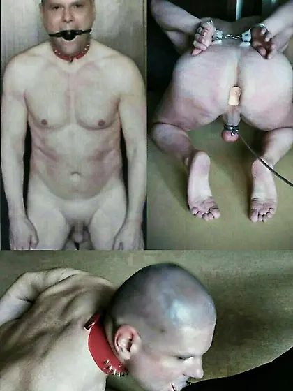 TS Mistress humiliates naked anal dildo pig Andrew