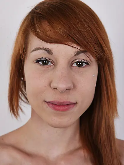 Skinny small-titted redhead tattoos