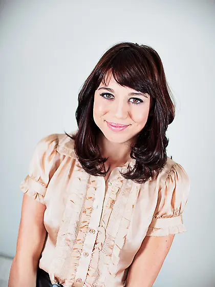 Brunette doll Myla is sucking the pecker willingly tasting the f