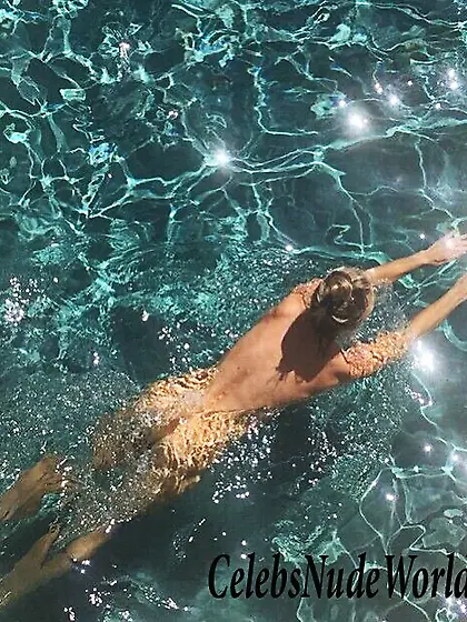 Joanna Krupa naked in the pool