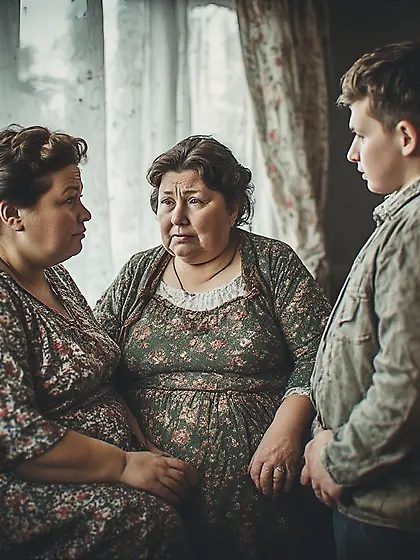 When father left the house,  Mom and I grew closer