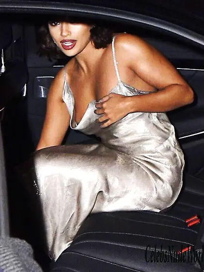 Vanessa White Nip Slip