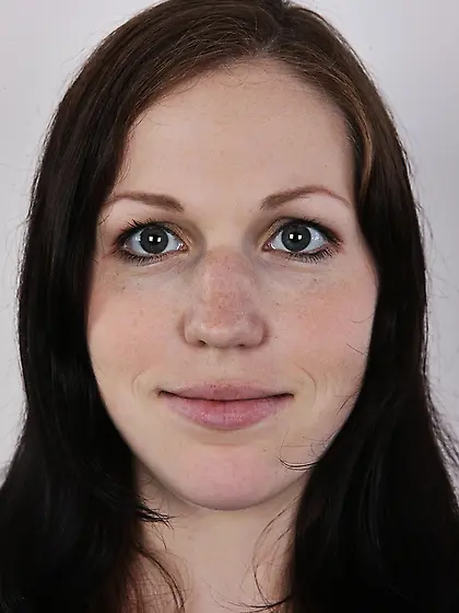 Busty brunette babe hairy