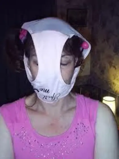 panties on head