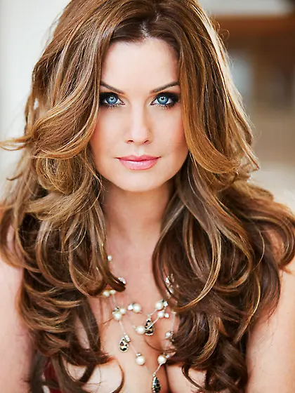 Gorgeous blonde large boobs