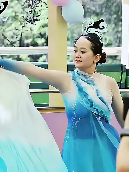 my friend,  a Slutty Chinese dance teacher