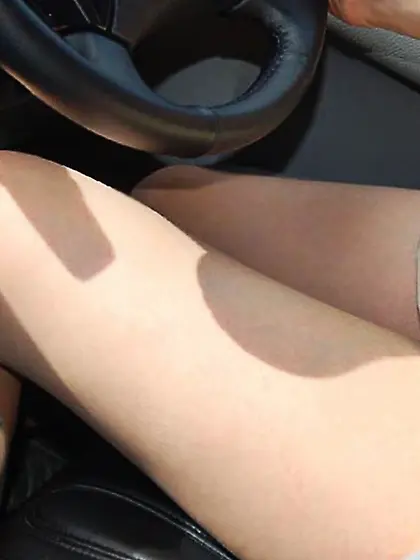 Driving lesson babes