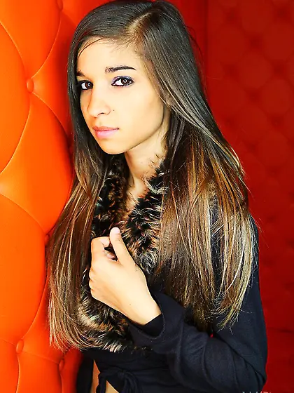 Cool teen darling Nika Nikola is very popular in college and she