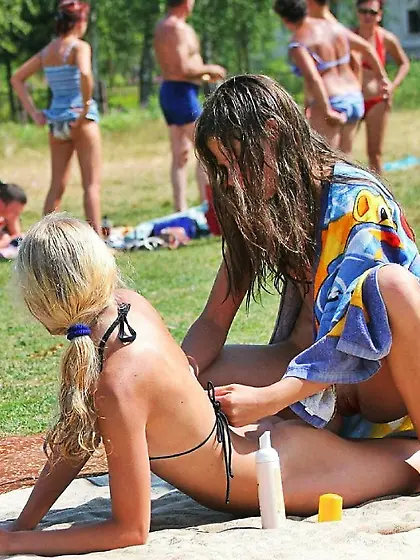 various oops down blouse nip slip