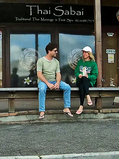 WNBR Byron Bay erection public exhibitionist cock