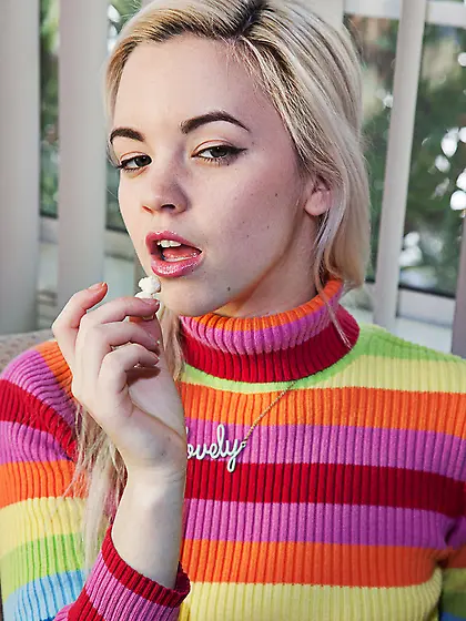 Cute teeny lauren striped