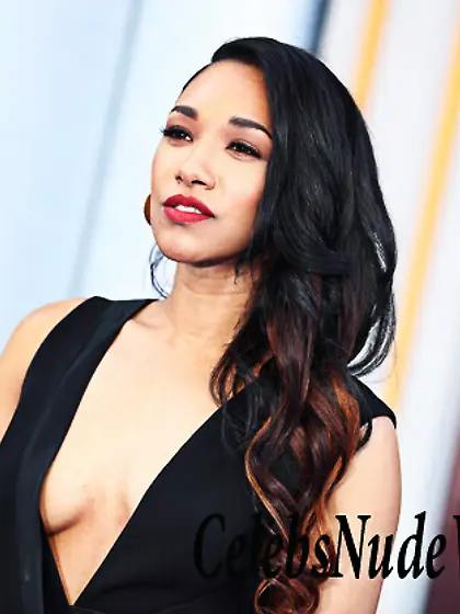 Candice Patton Doesn't Wear A Bra
