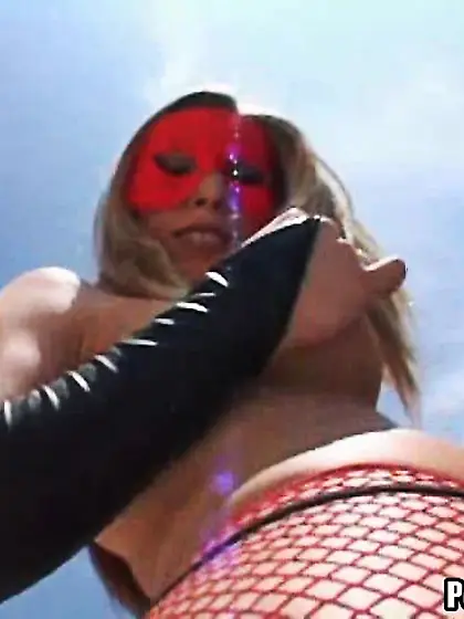 Horny bitch fucked wearing