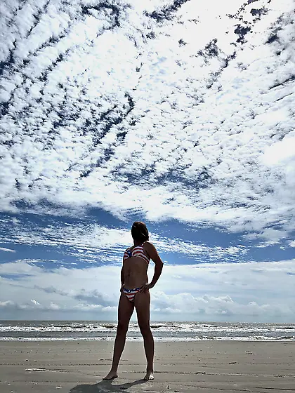 Michael P.  High Island-McFadden TX remote beach