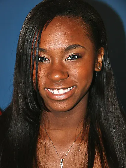 Ebony girl masturbates,  sucks cock and gets...