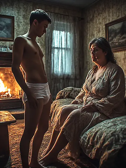 When father left the house,  Mom and I grew closer