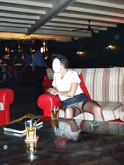 Left Behind her undies