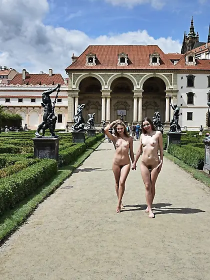 Sexy Naked Girls in Public by Charles Hollander