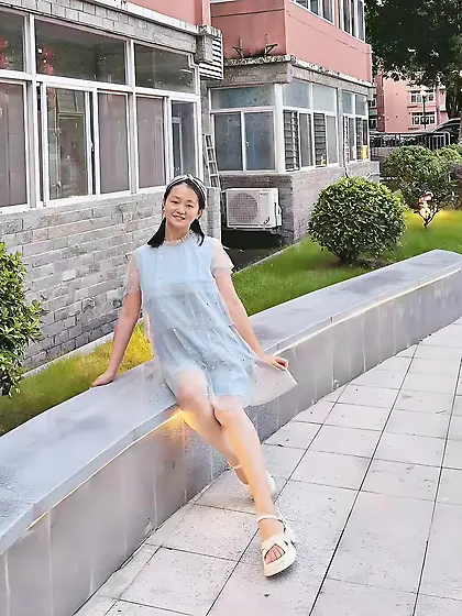 my friend,  a Slutty Chinese dance teacher