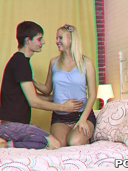 Gorgeous trick denim skirt