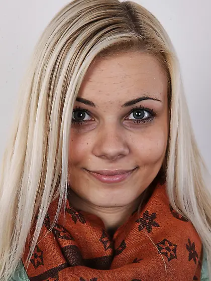 Young seductive blonde beauty