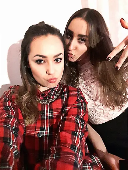 two sisters from my city wanna eat that pussies