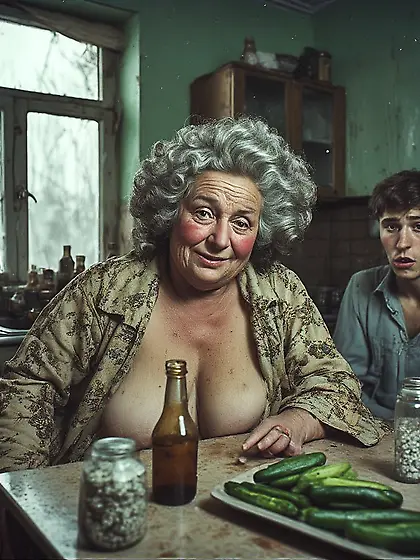 When father left the house,  Mom and I grew closer