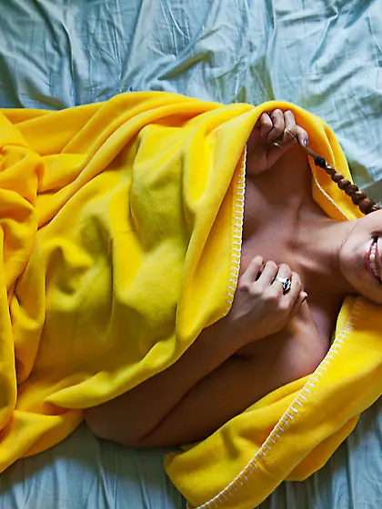 Blonde beauty alice huge