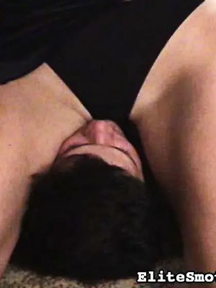 Gorgeous blonde mistress sits