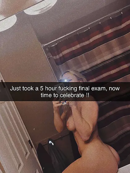 Snapchat College Stut Big Tits