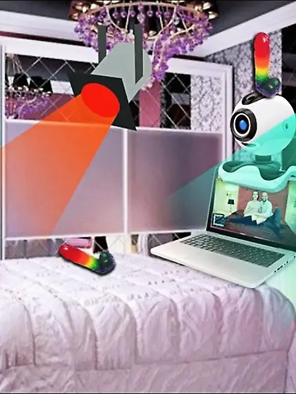 Nerdy slender babe stockings