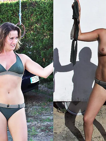 French moms exposed on request