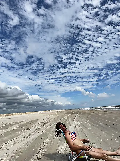 Michael P.  High Island-McFadden TX remote beach