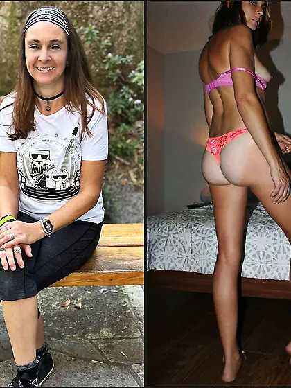 Wife On Off Dressed Undressed