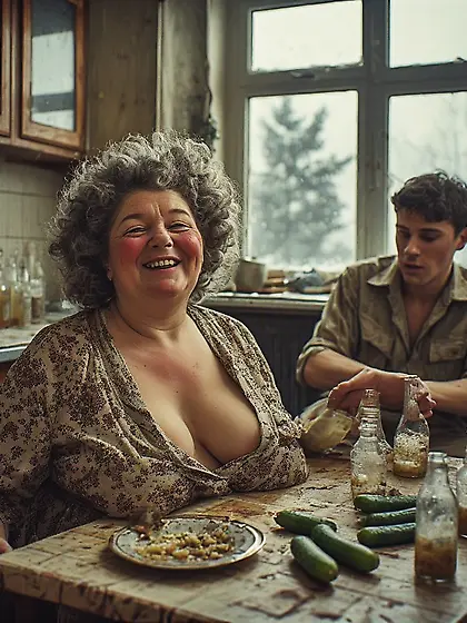 When father left the house,  Mom and I grew closer